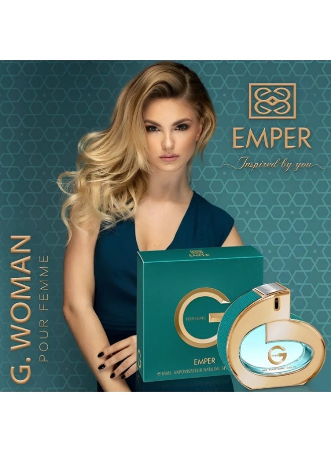 emper G Pour Femme For Women EDP 85ml - Image 4